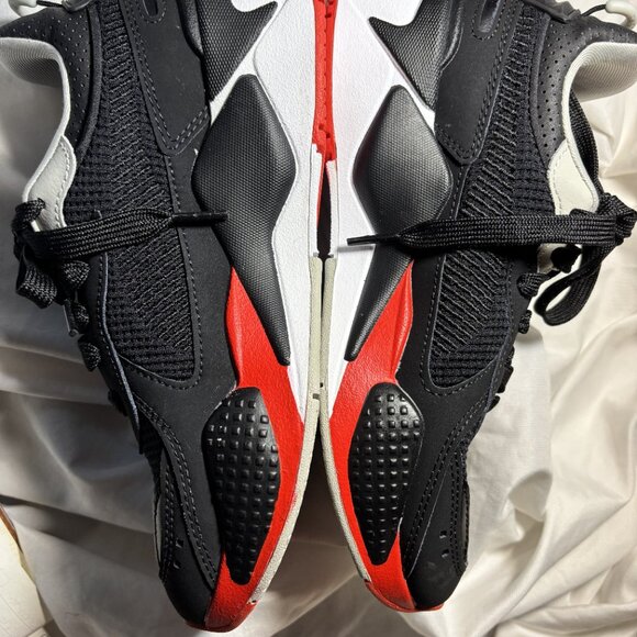 Puma RS-Z Little Kids Sneakers – Black/White/Red – Size 6C - Picture 4 of 6